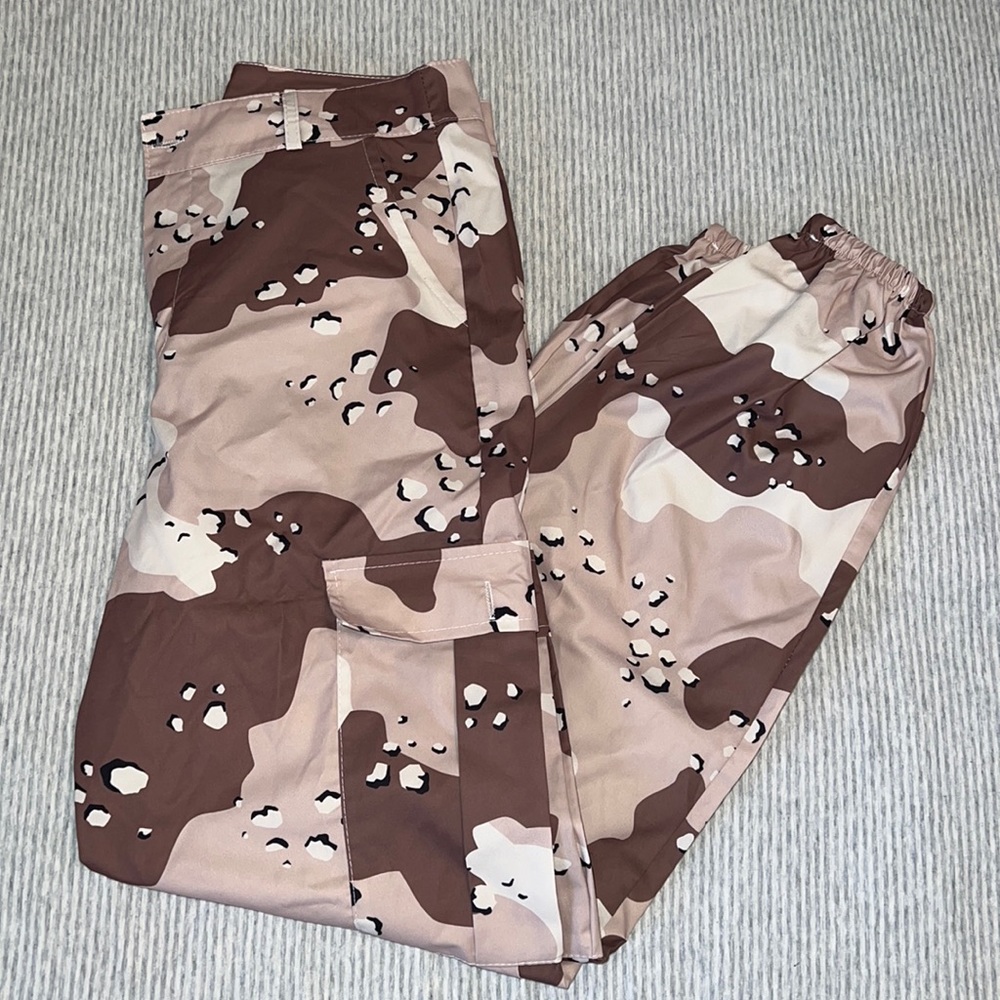 Brown cargo pants
